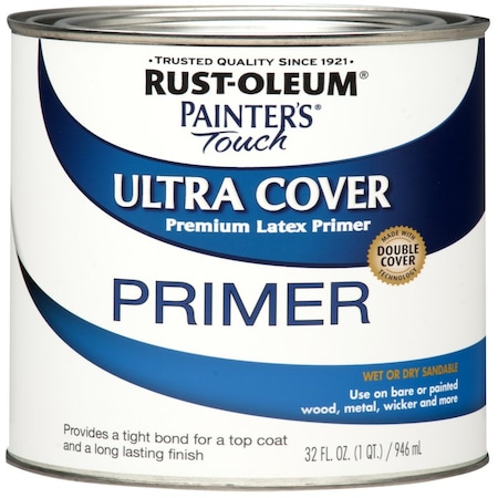 Krud Kutter Rust-Oleum Painters' Touch Ultra Cover White Primer 1 qt 224430T